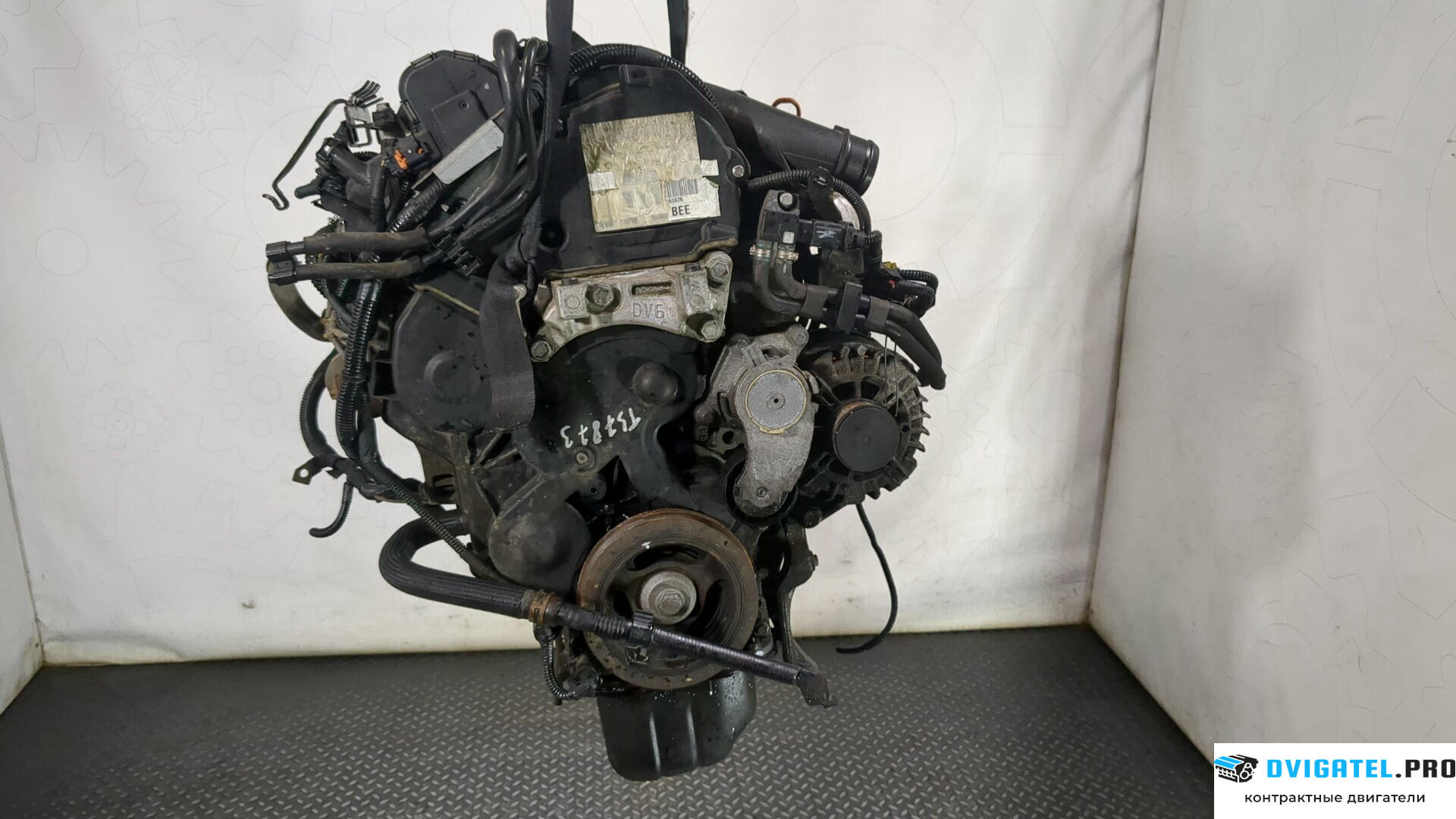 Двигатель Citroen C4 2010 - 2015 9HP 1.6 л., Дизель, HDI, артикул 8784654