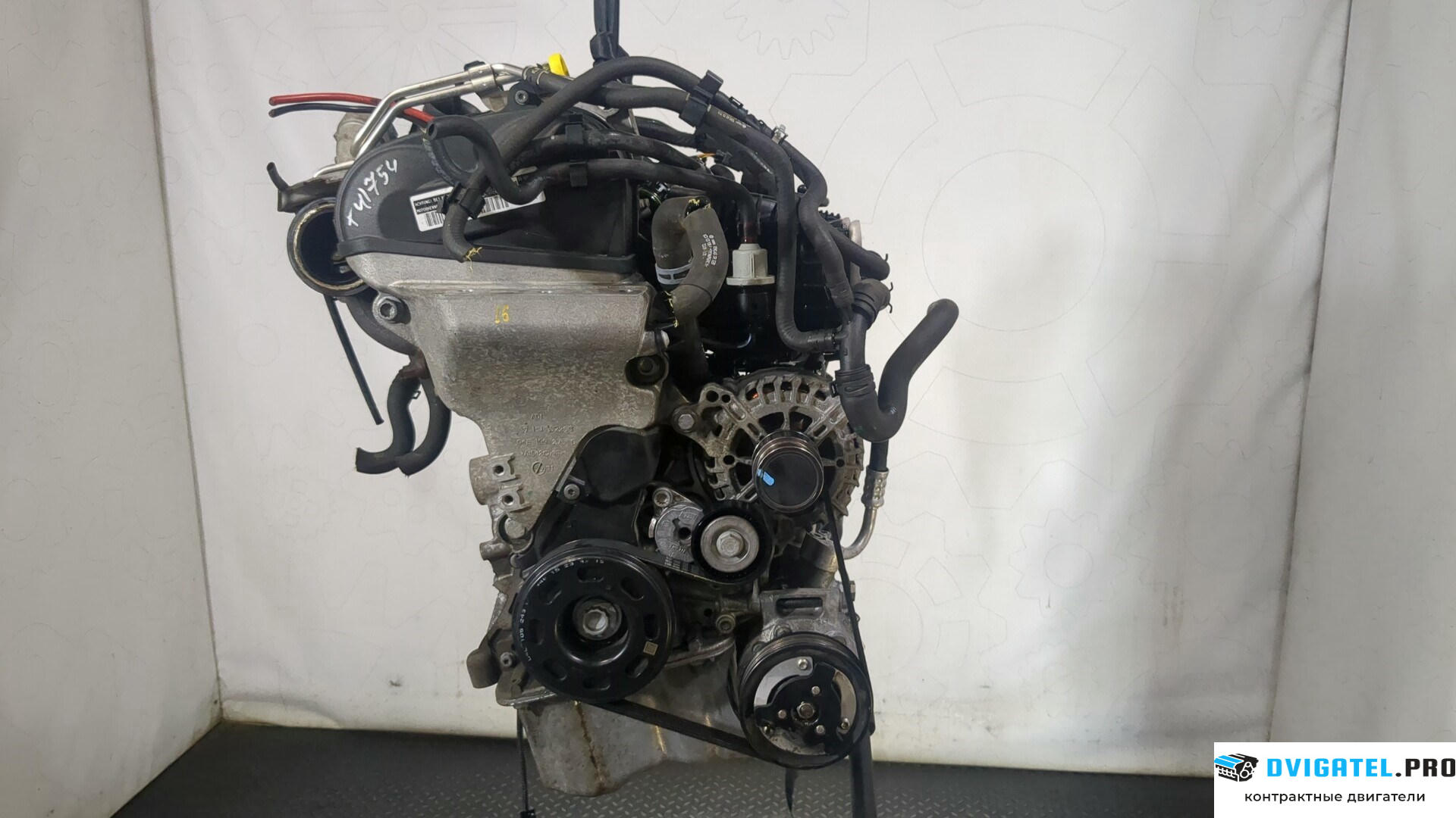 Двигатель Skoda Rapid CJZC 1.2 л., Бензин, TSI, артикул 9038276