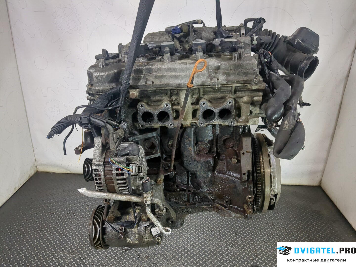 Двигатель Nissan Primera P12 2002 - 2007 QG18DE 1.8 л., Бензин, Инжектор, артикул 8634851