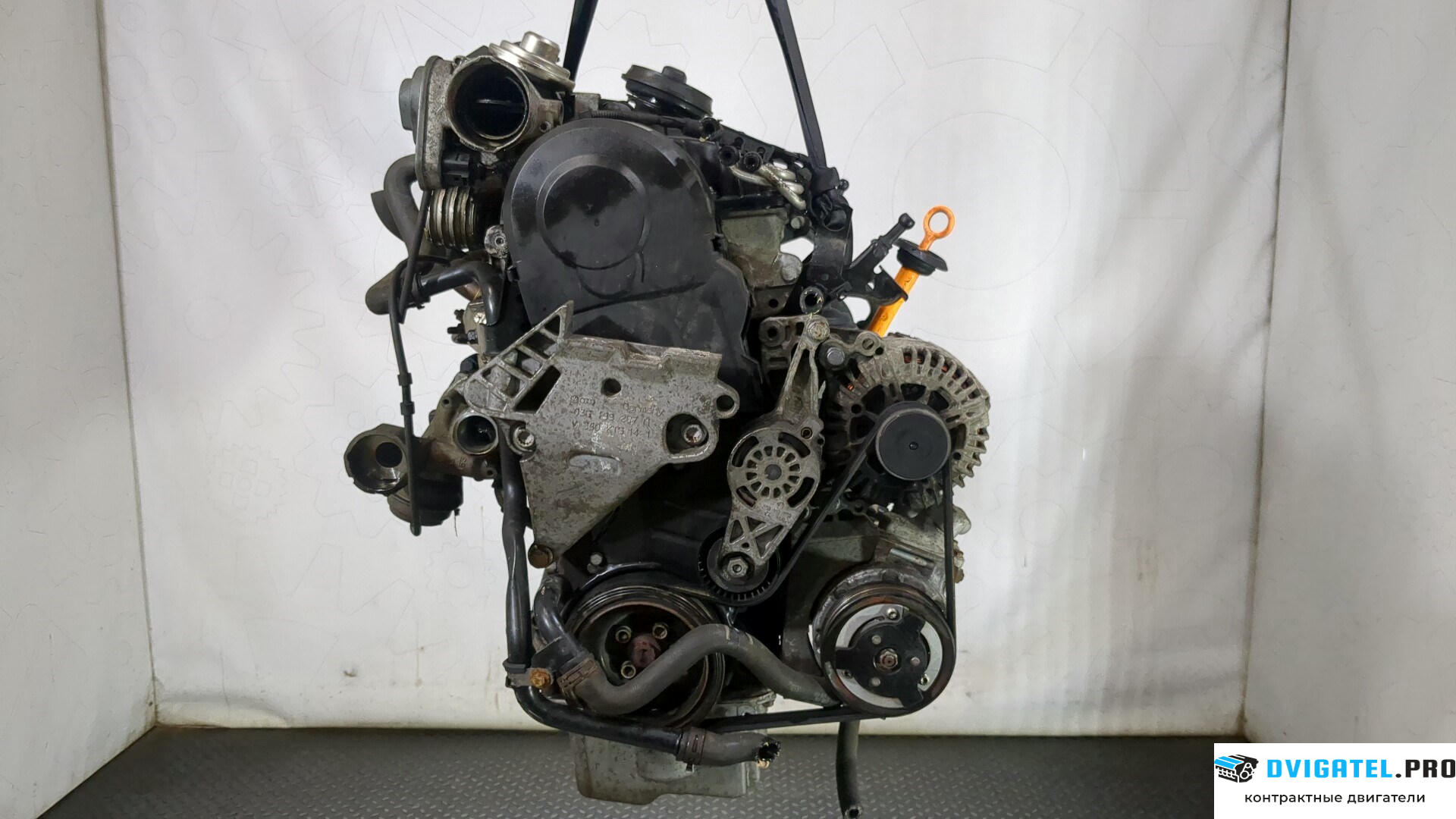 Двигатель Volkswagen Touran 2006 - 2010 BXF 1.9 л., Дизель, TDI, артикул 9040081