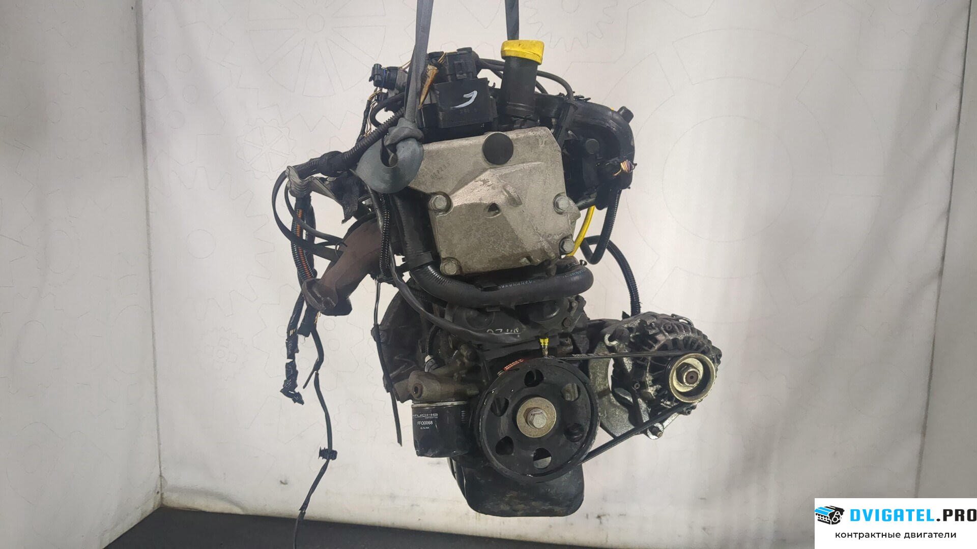 Двигатель Renault Twingo 1993 - 2007 D7F702 1.2 л., Бензин, Инжектор, артикул 9162458