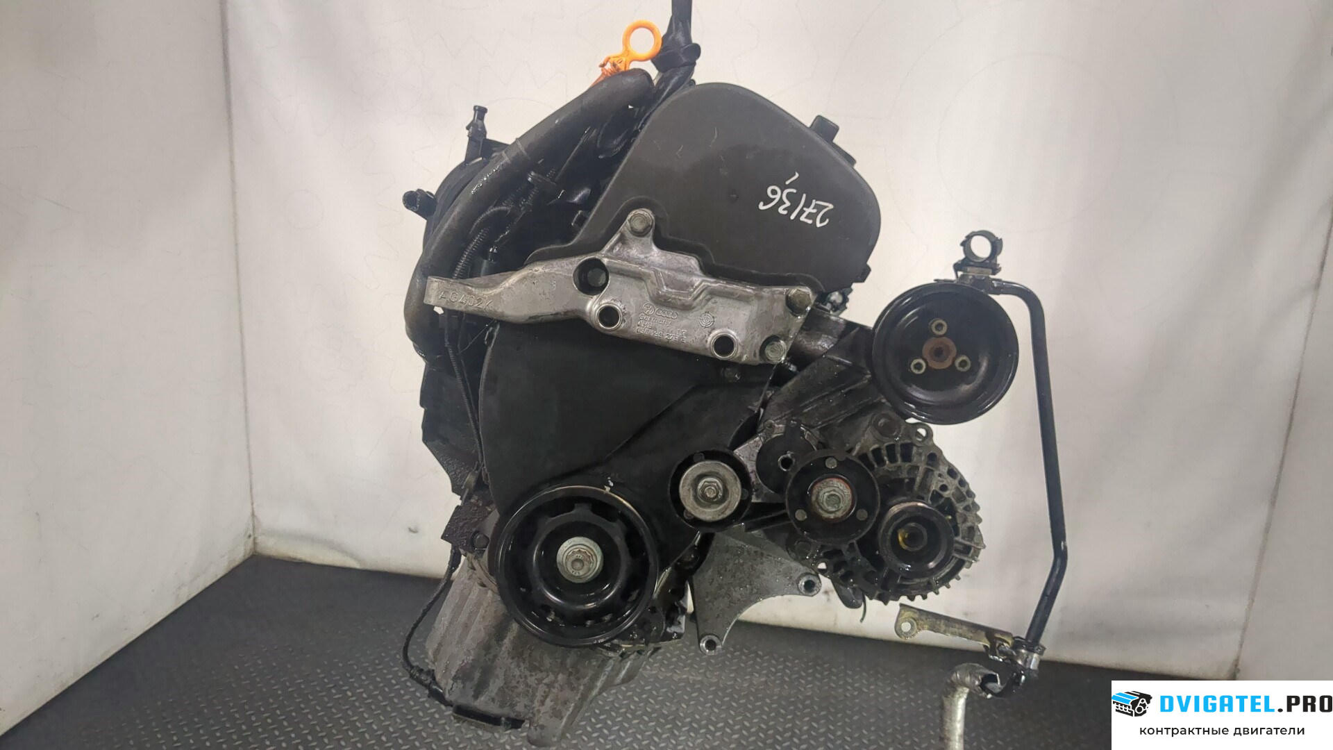 Двигатель Volkswagen Golf 4 1997 - 2005 AZD 1.6 л., Бензин, Инжектор, артикул 9162522